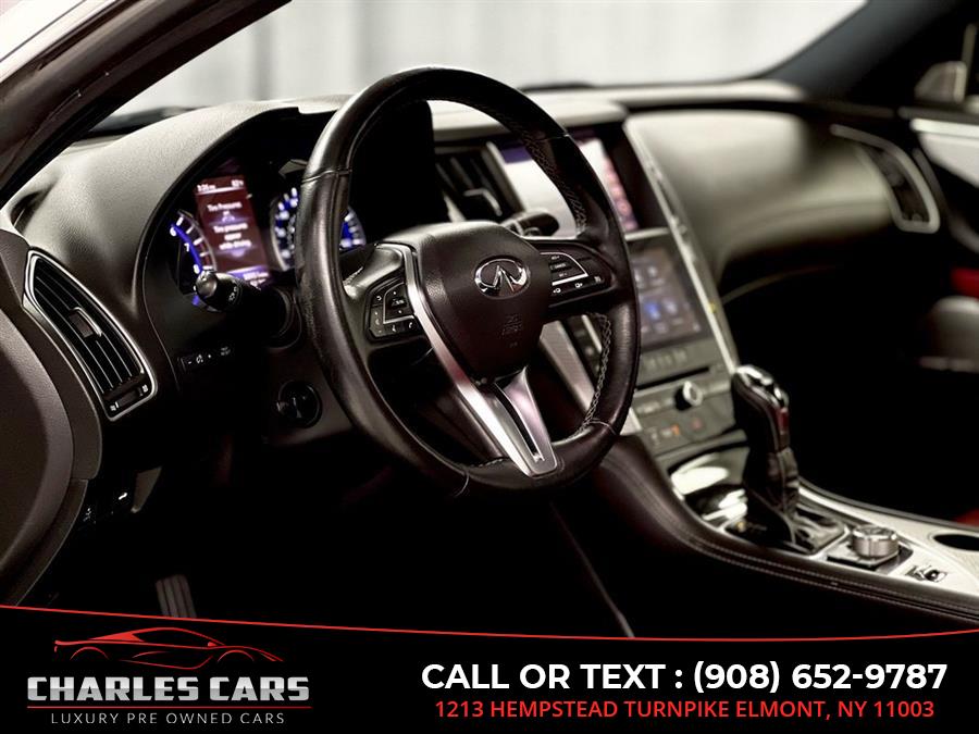 2018 Infiniti Q60 Red Sport 400, available for sale in Elmont, New York | Charles Cars. Elmont, New York 2018 Infiniti Q60 Red Sport 400, available for sale in Elmont, New York | Charles Cars. Elmont, New York