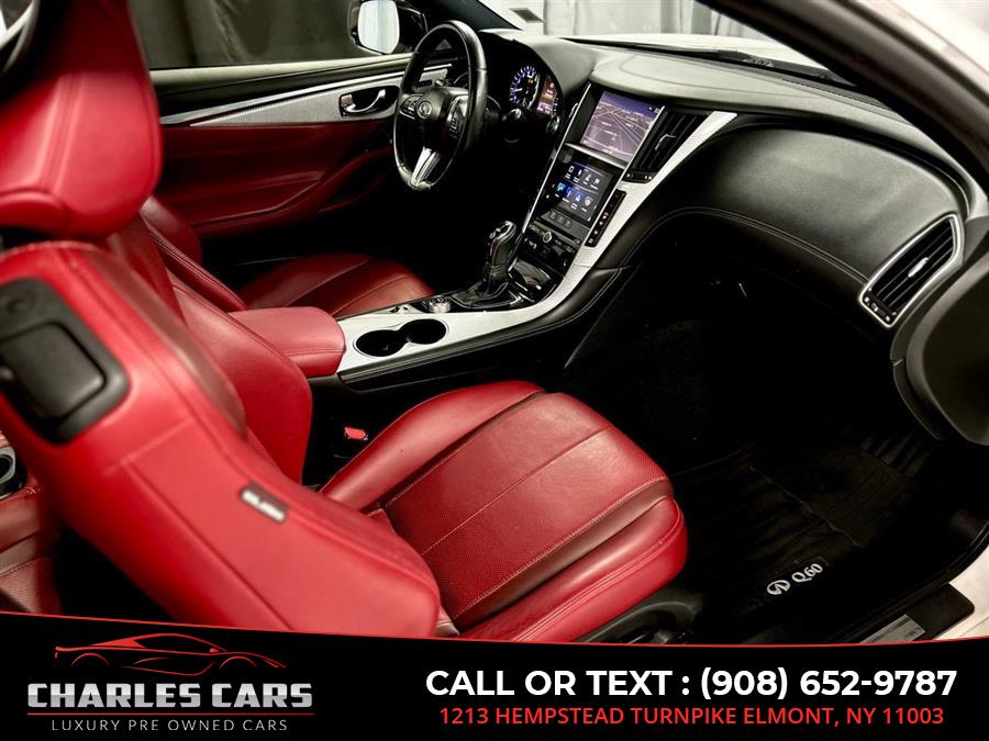 2018 Infiniti Q60 Red Sport 400, available for sale in Elmont, New York | Charles Cars. Elmont, New York 2018 Infiniti Q60 Red Sport 400, available for sale in Elmont, New York | Charles Cars. Elmont, New York