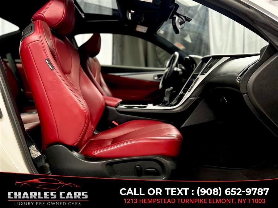 2018 Infiniti Q60 Red Sport 400, available for sale in Elmont, New York | Charles Cars. Elmont, New York 2018 Infiniti Q60 Red Sport 400, available for sale in Elmont, New York | Charles Cars. Elmont, New York