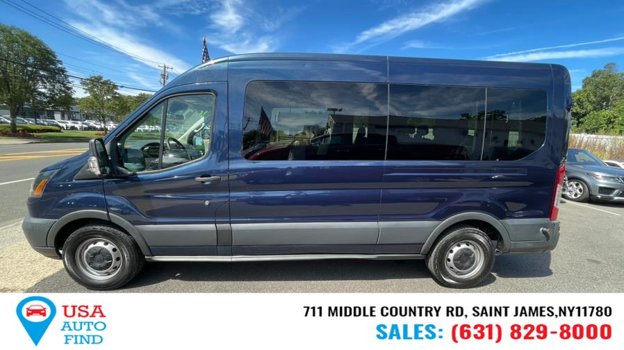 2017 Ford Transit Wagon T-350 148" Med Roof XLT Sliding RH Dr, available for sale in Saint James, New York | USA Auto Find. Saint James, New York 2017 Ford Transit Wagon T-350 148" Med Roof XLT Sliding RH Dr, available for sale in Saint James, New York | USA Auto Find. Saint James, New York