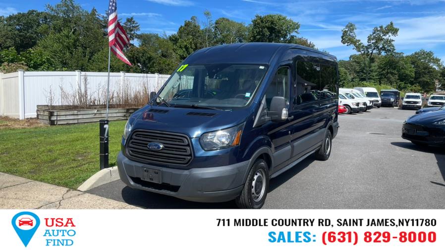 2017 Ford Transit Wagon T-350 148" Med Roof XLT Sliding RH Dr, available for sale in Saint James, New York | USA Auto Find. Saint James, New York 2017 Ford Transit Wagon T-350 148" Med Roof XLT Sliding RH Dr, available for sale in Saint James, New York | USA Auto Find. Saint James, New York