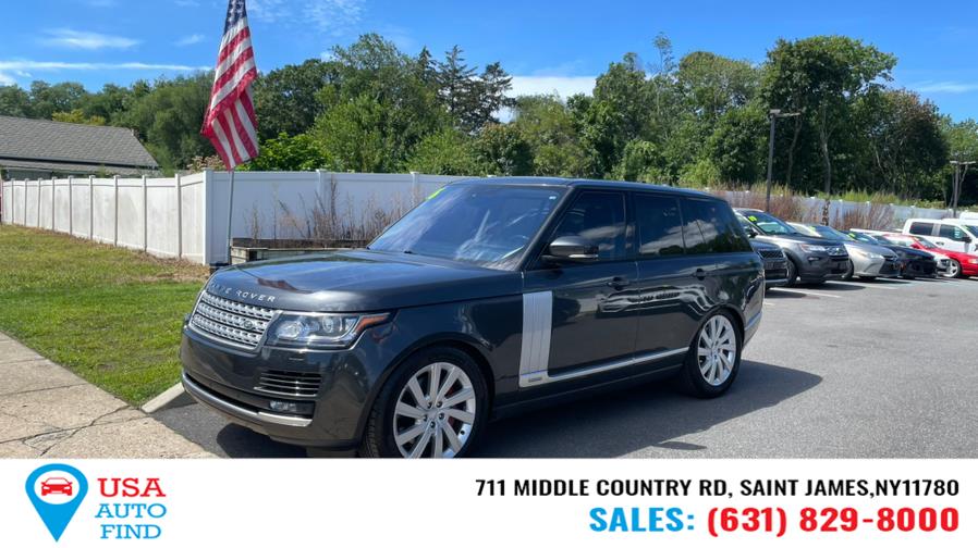 2016 Land Rover Range Rover 4WD 4dr Supercharged, available for sale in Saint James, New York | USA Auto Find. Saint James, New York 2016 Land Rover Range Rover 4WD 4dr Supercharged, available for sale in Saint James, New York | USA Auto Find. Saint James, New York