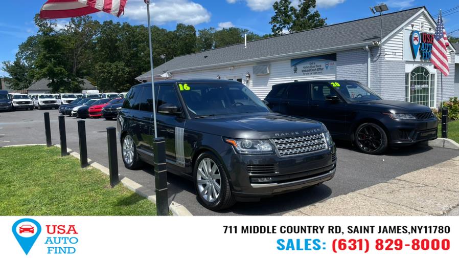 2016 Land Rover Range Rover 4WD 4dr Supercharged, available for sale in Saint James, New York | USA Auto Find. Saint James, New York 2016 Land Rover Range Rover 4WD 4dr Supercharged, available for sale in Saint James, New York | USA Auto Find. Saint James, New York
