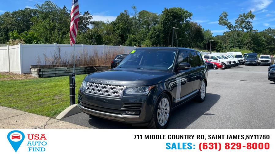 2016 Land Rover Range Rover 4WD 4dr Supercharged, available for sale in Saint James, New York | USA Auto Find. Saint James, New York 2016 Land Rover Range Rover 4WD 4dr Supercharged, available for sale in Saint James, New York | USA Auto Find. Saint James, New York