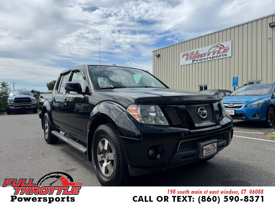 2009 Nissan Frontier 4WD Crew Cab SWB Auto SE, available for sale in East Windsor, Connecticut | Full Throttle Power Sports LLC. East Windsor, Connecticut 2009 Nissan Frontier 4WD Crew Cab SWB Auto SE, available for sale in East Windsor, Connecticut | Full Throttle Power Sports LLC. East Windsor, Connecticut