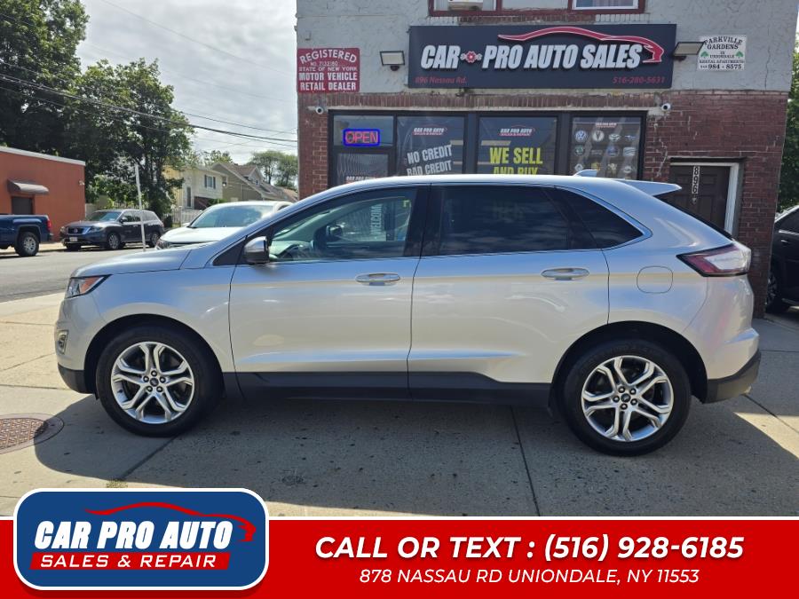 2018 Ford Edge Titanium AWD, available for sale in Uniondale, New York | Car Pro Auto. Uniondale, New York 2018 Ford Edge Titanium AWD, available for sale in Uniondale, New York | Car Pro Auto. Uniondale, New York