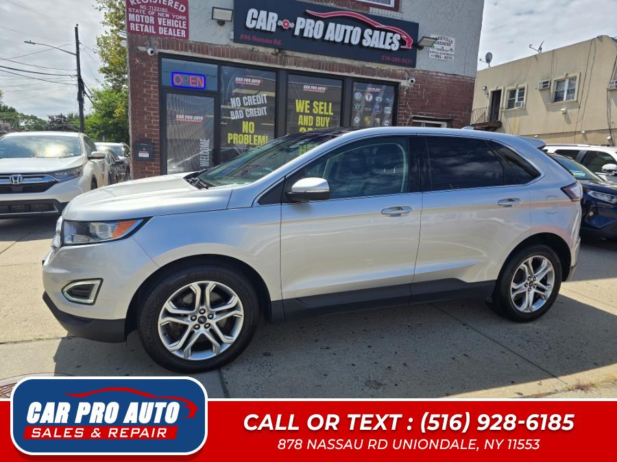 2018 Ford Edge Titanium AWD, available for sale in Uniondale, New York | Car Pro Auto. Uniondale, New York 2018 Ford Edge Titanium AWD, available for sale in Uniondale, New York | Car Pro Auto. Uniondale, New York