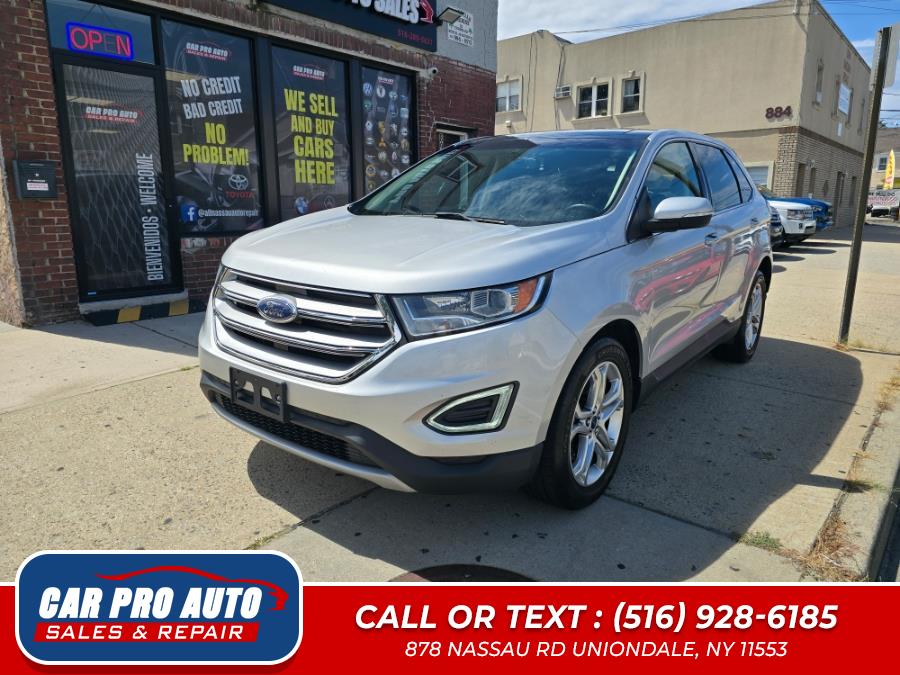 2018 Ford Edge Titanium AWD, available for sale in Uniondale, New York | Car Pro Auto. Uniondale, New York 2018 Ford Edge Titanium AWD, available for sale in Uniondale, New York | Car Pro Auto. Uniondale, New York