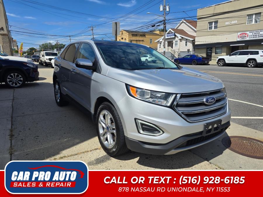 2018 Ford Edge Titanium AWD, available for sale in Uniondale, New York | Car Pro Auto. Uniondale, New York 2018 Ford Edge Titanium AWD, available for sale in Uniondale, New York | Car Pro Auto. Uniondale, New York