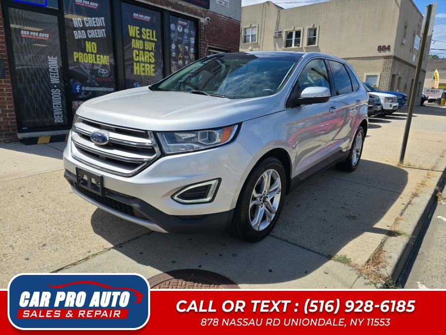 2018 Ford Edge Titanium AWD, available for sale in Uniondale, New York | Car Pro Auto. Uniondale, New York 2018 Ford Edge Titanium AWD, available for sale in Uniondale, New York | Car Pro Auto. Uniondale, New York