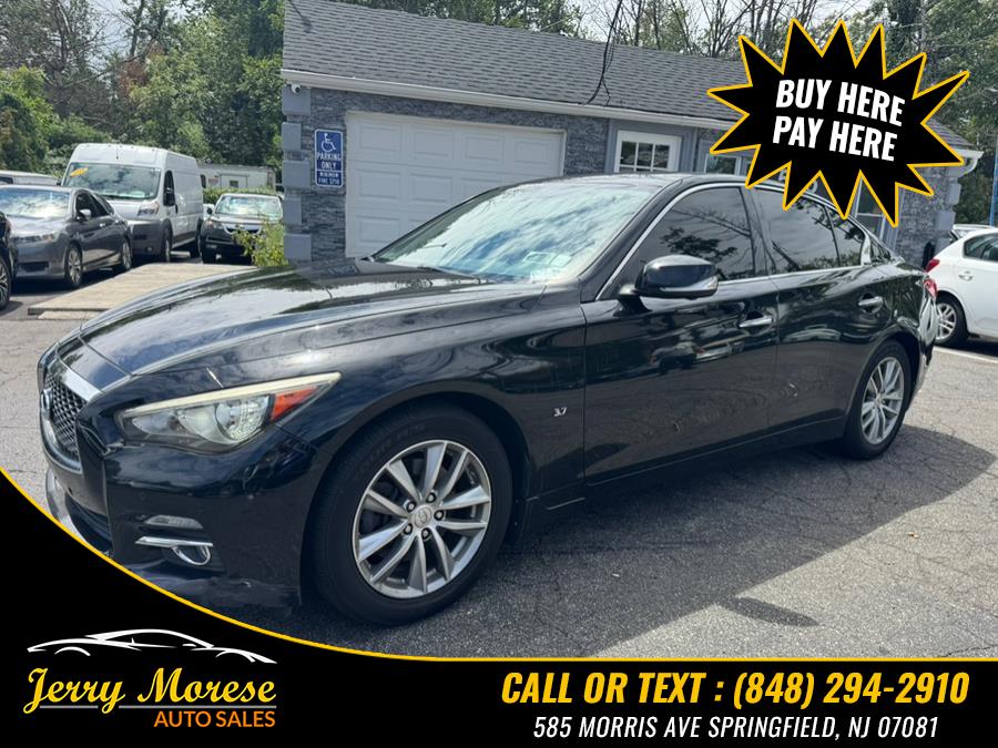 2014 INFINITI Q50 4dr Sdn Premium AWD, available for sale in Springfield, New Jersey | Jerry Morese Auto Sales. Springfield, New Jersey