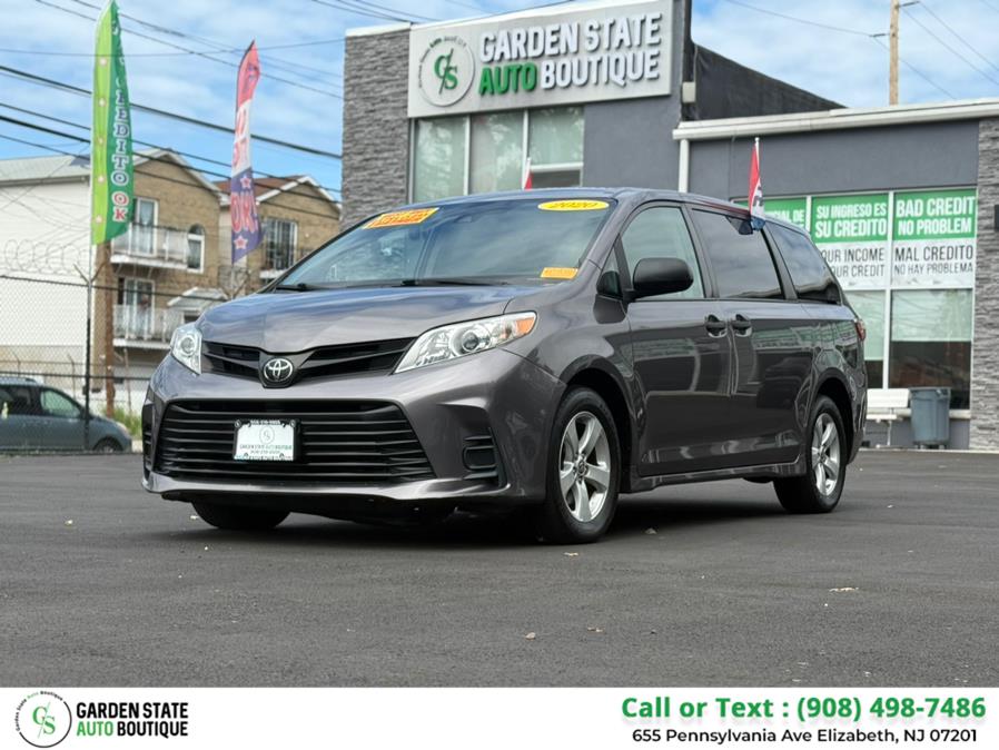 2020 Toyota Sienna L FWD 7-Passenger (Natl), available for sale in Elizabeth, New Jersey | Garden State Auto Boutique. Elizabeth, New Jersey 2020 Toyota Sienna L FWD 7-Passenger (Natl), available for sale in Elizabeth, New Jersey | Garden State Auto Boutique. Elizabeth, New Jersey