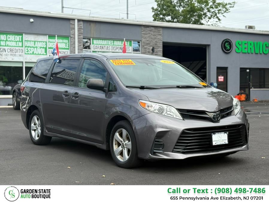 2020 Toyota Sienna L FWD 7-Passenger (Natl), available for sale in Elizabeth, New Jersey | Garden State Auto Boutique. Elizabeth, New Jersey 2020 Toyota Sienna L FWD 7-Passenger (Natl), available for sale in Elizabeth, New Jersey | Garden State Auto Boutique. Elizabeth, New Jersey