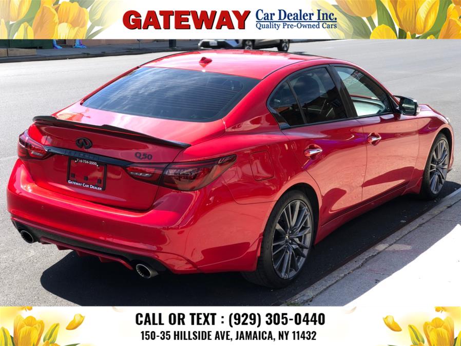 2022 INFINITI Q50 RED SPORT 400 AWD, available for sale in Hempstead, New York | VIP Auto Credit Express. Hempstead, New York 2022 INFINITI Q50 RED SPORT 400 AWD, available for sale in Hempstead, New York | VIP Auto Credit Express. Hempstead, New York