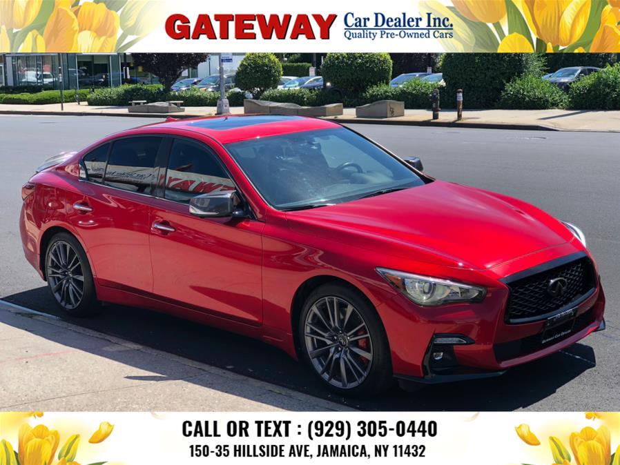 2022 INFINITI Q50 RED SPORT 400 AWD, available for sale in Hempstead, New York | VIP Auto Credit Express. Hempstead, New York 2022 INFINITI Q50 RED SPORT 400 AWD, available for sale in Hempstead, New York | VIP Auto Credit Express. Hempstead, New York