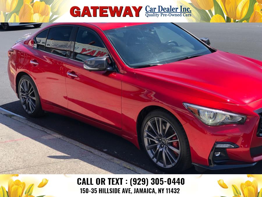 2022 INFINITI Q50 RED SPORT 400 AWD, available for sale in Hempstead, New York | VIP Auto Credit Express. Hempstead, New York 2022 INFINITI Q50 RED SPORT 400 AWD, available for sale in Hempstead, New York | VIP Auto Credit Express. Hempstead, New York