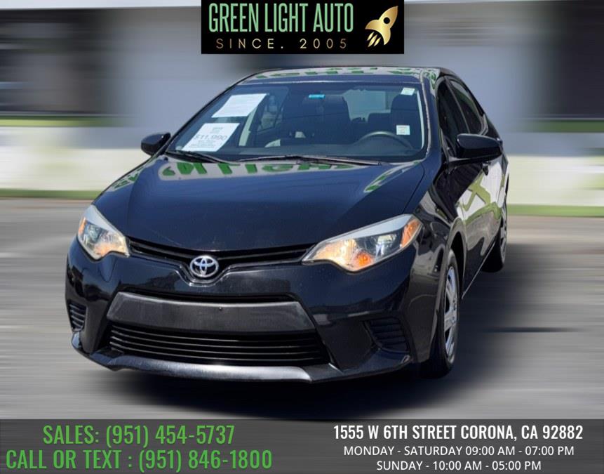 2015 Toyota Corolla 4dr Sdn Auto L (Natl), available for sale in Corona, California | Green Light Auto. Corona, California 2015 Toyota Corolla 4dr Sdn Auto L (Natl), available for sale in Corona, California | Green Light Auto. Corona, California