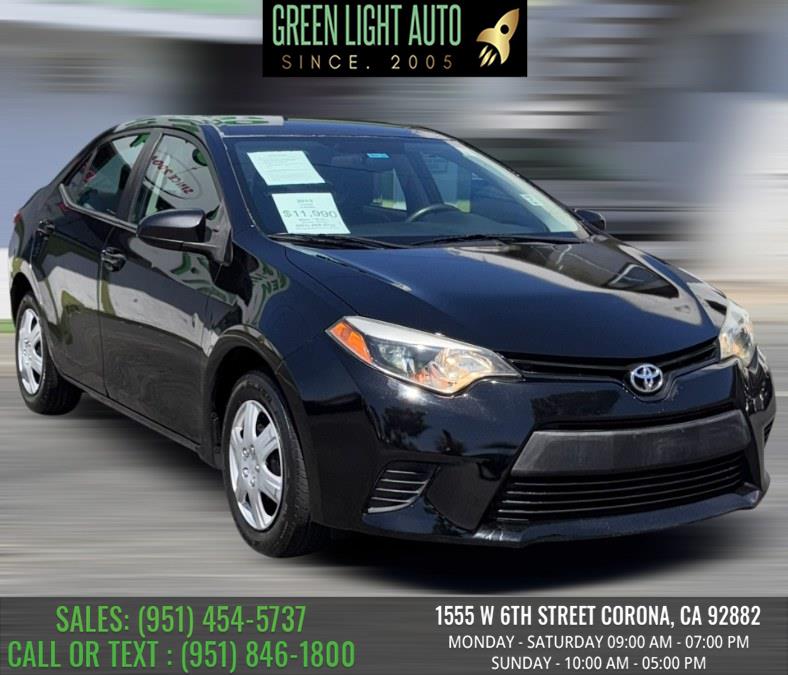 2015 Toyota Corolla 4dr Sdn Auto L (Natl), available for sale in Corona, California | Green Light Auto. Corona, California 2015 Toyota Corolla 4dr Sdn Auto L (Natl), available for sale in Corona, California | Green Light Auto. Corona, California