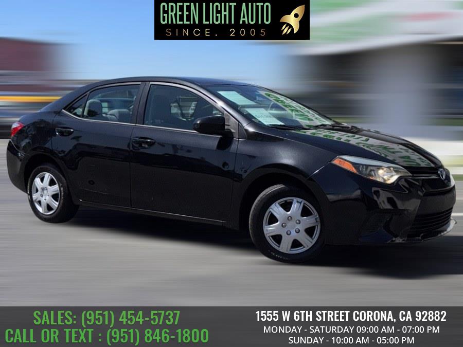2015 Toyota Corolla 4dr Sdn Auto L (Natl), available for sale in Corona, California | Green Light Auto. Corona, California 2015 Toyota Corolla 4dr Sdn Auto L (Natl), available for sale in Corona, California | Green Light Auto. Corona, California