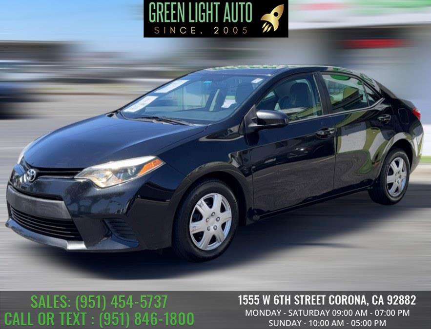 2015 Toyota Corolla 4dr Sdn Auto L (Natl), available for sale in Corona, California | Green Light Auto. Corona, California 2015 Toyota Corolla 4dr Sdn Auto L (Natl), available for sale in Corona, California | Green Light Auto. Corona, California