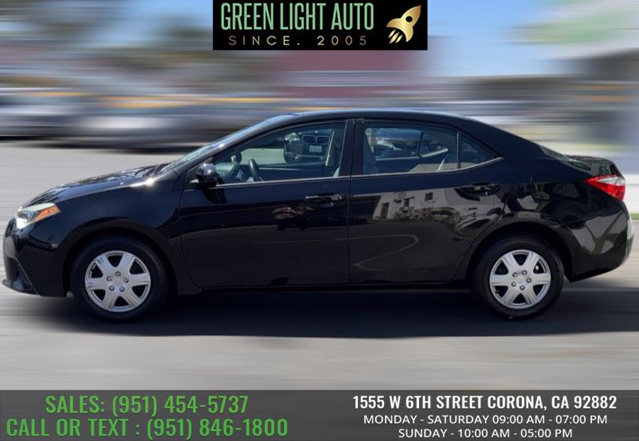 2015 Toyota Corolla 4dr Sdn Auto L (Natl), available for sale in Corona, California | Green Light Auto. Corona, California 2015 Toyota Corolla 4dr Sdn Auto L (Natl), available for sale in Corona, California | Green Light Auto. Corona, California