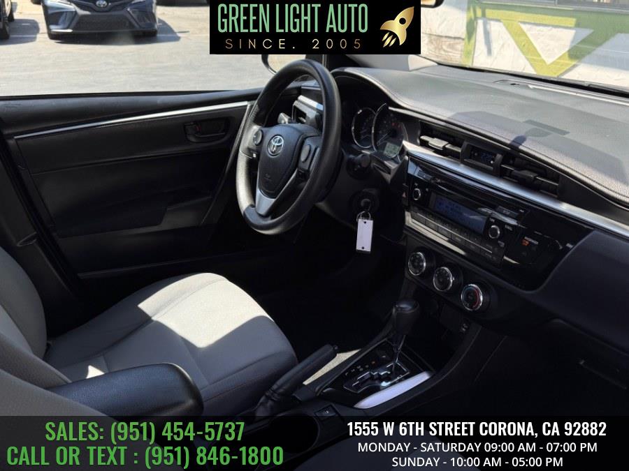 2015 Toyota Corolla 4dr Sdn Auto L (Natl), available for sale in Corona, California | Green Light Auto. Corona, California 2015 Toyota Corolla 4dr Sdn Auto L (Natl), available for sale in Corona, California | Green Light Auto. Corona, California