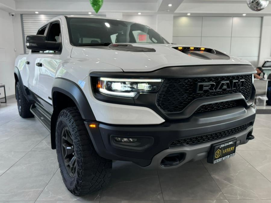 2023 Ram 1500 TRX 4x4 Crew Cab 5''7" Box, available for sale in Franklin Square, New York | Luxury Motor Club. Franklin Square, New York 2023 Ram 1500 TRX 4x4 Crew Cab 5''7" Box, available for sale in Franklin Square, New York | Luxury Motor Club. Franklin Square, New York