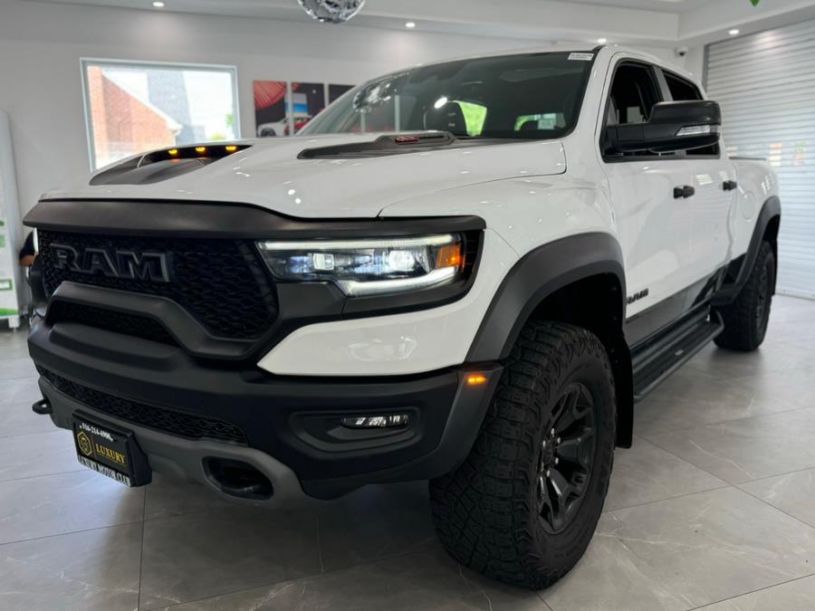 2023 Ram 1500 TRX 4x4 Crew Cab 5''7" Box, available for sale in Franklin Square, New York | Luxury Motor Club. Franklin Square, New York 2023 Ram 1500 TRX 4x4 Crew Cab 5''7" Box, available for sale in Franklin Square, New York | Luxury Motor Club. Franklin Square, New York