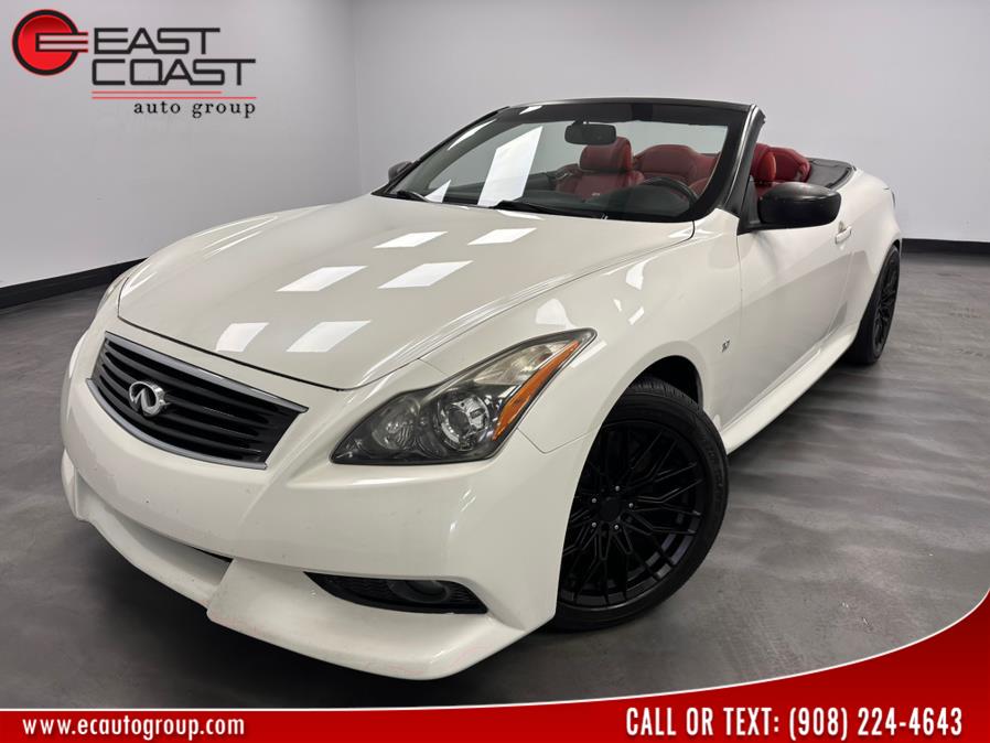 2015 INFINITI Q60 Convertible 2dr IPL, available for sale in Linden, New Jersey | East Coast Auto Group. Linden, New Jersey 2015 INFINITI Q60 Convertible 2dr IPL, available for sale in Linden, New Jersey | East Coast Auto Group. Linden, New Jersey