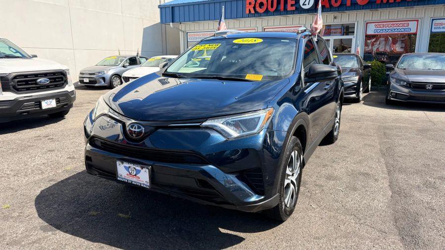 2018 Toyota Rav4 LE Sport Utility 4D, available for sale in Linden, New Jersey | Route 27 Auto Mall. Linden, New Jersey 2018 Toyota Rav4 LE Sport Utility 4D, available for sale in Linden, New Jersey | Route 27 Auto Mall. Linden, New Jersey