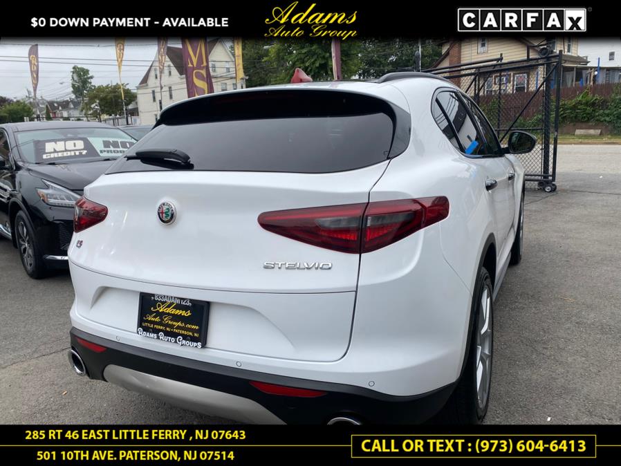 2018 Alfa Romeo Stelvio Sport AWD, available for sale in Paterson, New Jersey | Adams Auto Group. Paterson, New Jersey 2018 Alfa Romeo Stelvio Sport AWD, available for sale in Paterson, New Jersey | Adams Auto Group. Paterson, New Jersey