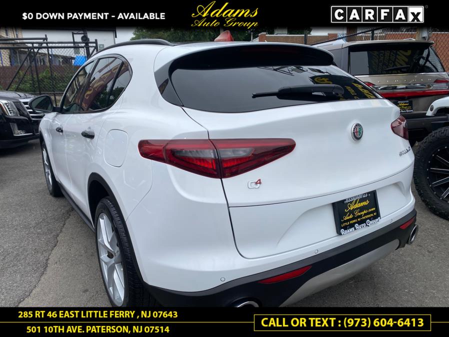2018 Alfa Romeo Stelvio Sport AWD, available for sale in Paterson, New Jersey | Adams Auto Group. Paterson, New Jersey 2018 Alfa Romeo Stelvio Sport AWD, available for sale in Paterson, New Jersey | Adams Auto Group. Paterson, New Jersey