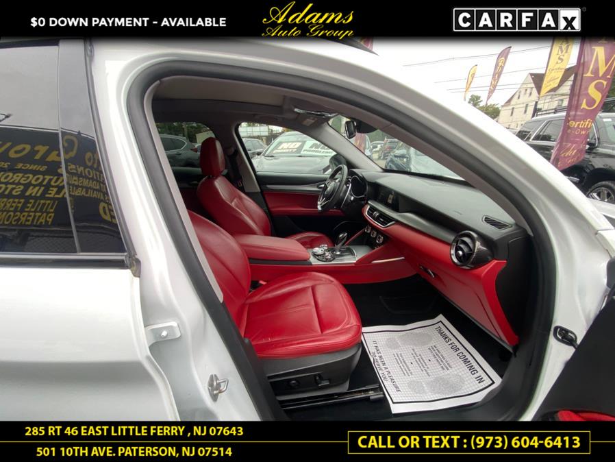 2018 Alfa Romeo Stelvio Sport AWD, available for sale in Paterson, New Jersey | Adams Auto Group. Paterson, New Jersey 2018 Alfa Romeo Stelvio Sport AWD, available for sale in Paterson, New Jersey | Adams Auto Group. Paterson, New Jersey