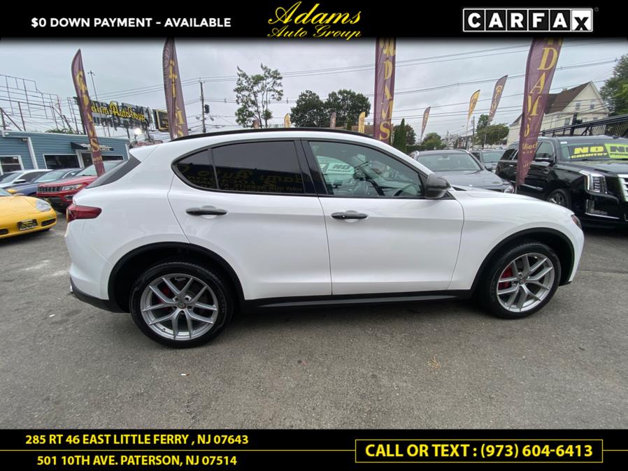 2018 Alfa Romeo Stelvio Sport AWD, available for sale in Paterson, New Jersey | Adams Auto Group. Paterson, New Jersey 2018 Alfa Romeo Stelvio Sport AWD, available for sale in Paterson, New Jersey | Adams Auto Group. Paterson, New Jersey