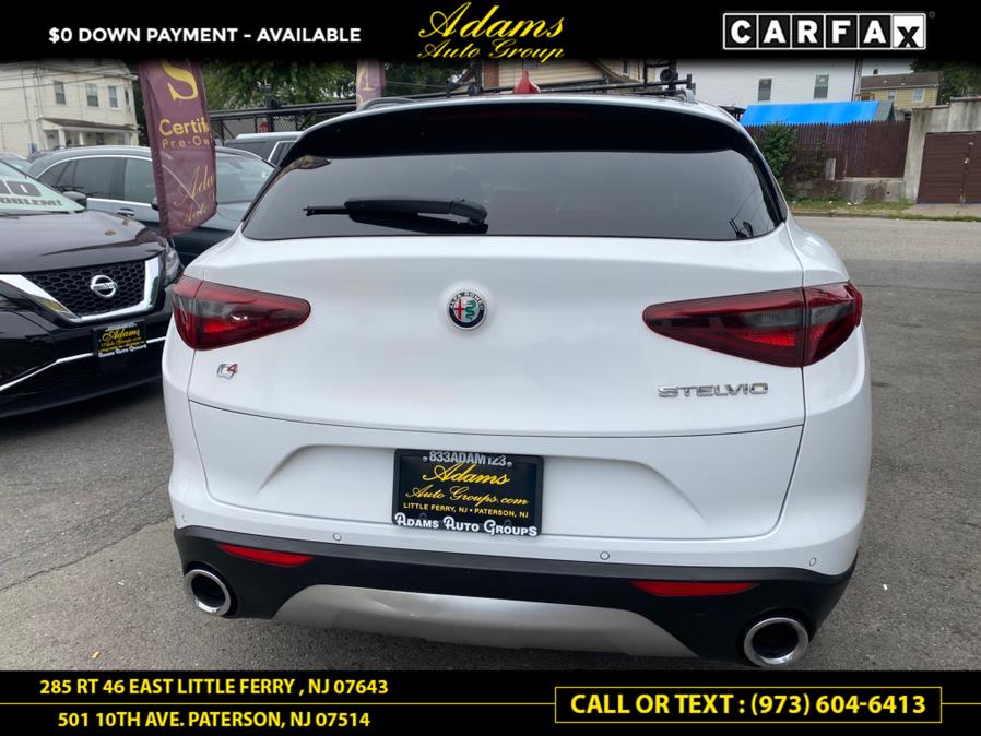 2018 Alfa Romeo Stelvio Sport AWD, available for sale in Paterson, New Jersey | Adams Auto Group. Paterson, New Jersey 2018 Alfa Romeo Stelvio Sport AWD, available for sale in Paterson, New Jersey | Adams Auto Group. Paterson, New Jersey