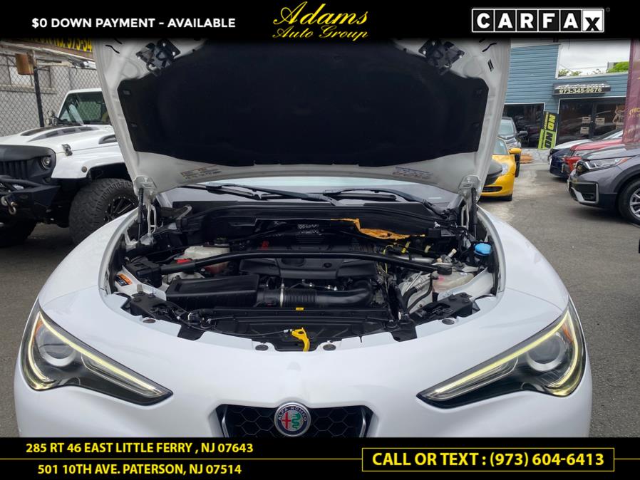 2018 Alfa Romeo Stelvio Sport AWD, available for sale in Paterson, New Jersey | Adams Auto Group. Paterson, New Jersey 2018 Alfa Romeo Stelvio Sport AWD, available for sale in Paterson, New Jersey | Adams Auto Group. Paterson, New Jersey