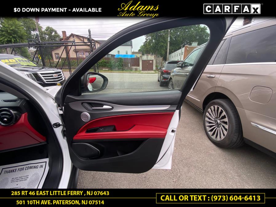 2018 Alfa Romeo Stelvio Sport AWD, available for sale in Paterson, New Jersey | Adams Auto Group. Paterson, New Jersey 2018 Alfa Romeo Stelvio Sport AWD, available for sale in Paterson, New Jersey | Adams Auto Group. Paterson, New Jersey