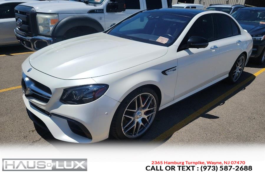 2019 Mercedes-Benz E-Class AMG E 63 S 4MATIC+ Sedan, available for sale in Wayne, New Jersey | Haus of Lux. Wayne, New Jersey 2019 Mercedes-Benz E-Class AMG E 63 S 4MATIC+ Sedan, available for sale in Wayne, New Jersey | Haus of Lux. Wayne, New Jersey