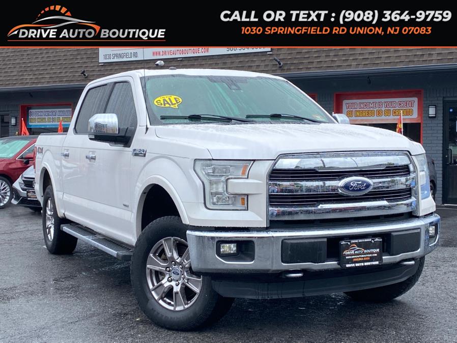 2016 Ford F-150 4WD SuperCrew 145" Lariat, available for sale in Union, New Jersey | Drive Auto Boutique. Union, New Jersey 2016 Ford F-150 4WD SuperCrew 145" Lariat, available for sale in Union, New Jersey | Drive Auto Boutique. Union, New Jersey
