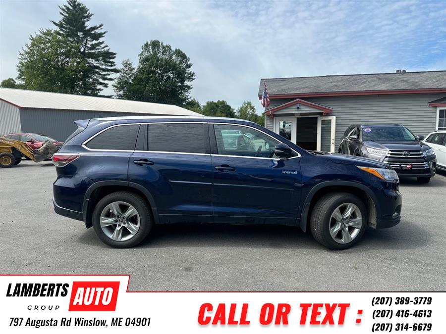 2016 Toyota Highlander Hybr LIMITED, available for sale in Winslow, Maine | Lamberts Auto Group LLC. Winslow, Maine 2016 Toyota Highlander Hybr LIMITED, available for sale in Winslow, Maine | Lamberts Auto Group LLC. Winslow, Maine
