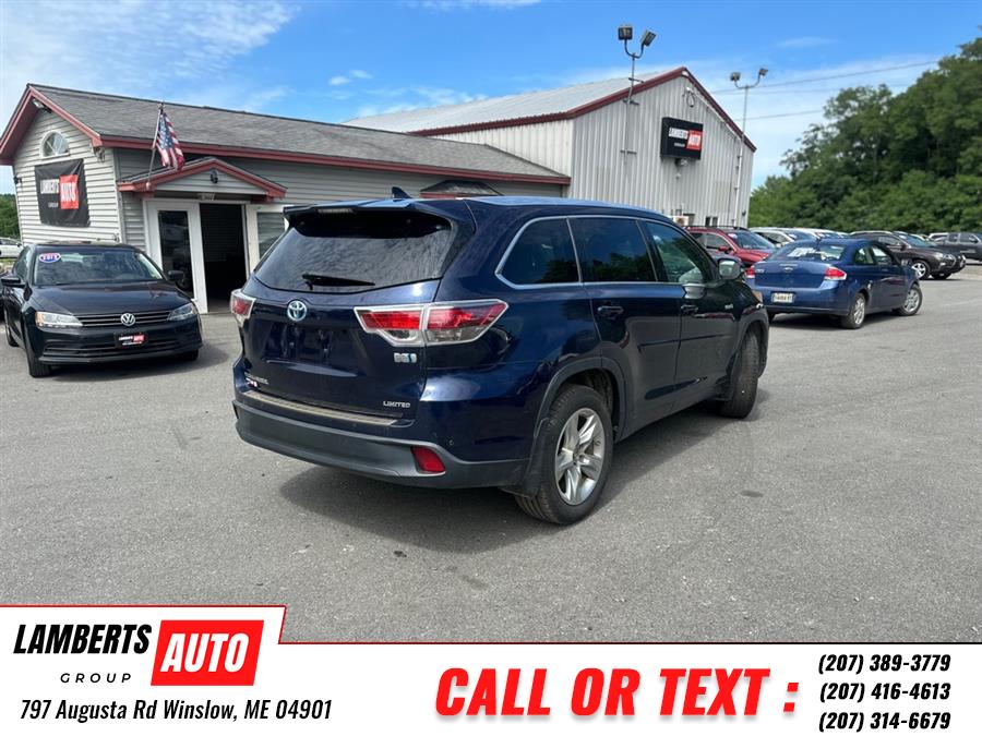 2016 Toyota Highlander Hybr LIMITED, available for sale in Winslow, Maine | Lamberts Auto Group LLC. Winslow, Maine 2016 Toyota Highlander Hybr LIMITED, available for sale in Winslow, Maine | Lamberts Auto Group LLC. Winslow, Maine
