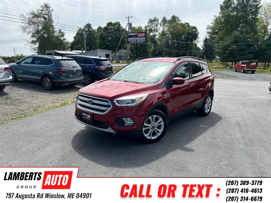 2018 Ford Escape SEL, available for sale in Winslow, Maine | Lamberts Auto Group LLC. Winslow, Maine