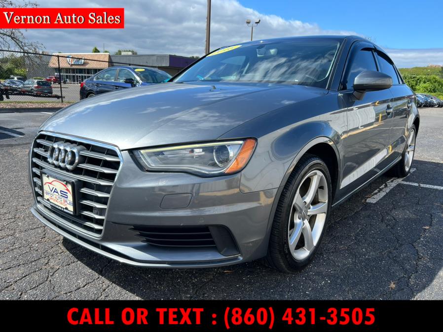2016 Audi A3 4dr Sdn quattro 2.0T Premium, available for sale in Manchester, Connecticut | Vernon Auto Sale & Service. Manchester, Connecticut 2016 Audi A3 4dr Sdn quattro 2.0T Premium, available for sale in Manchester, Connecticut | Vernon Auto Sale & Service. Manchester, Connecticut