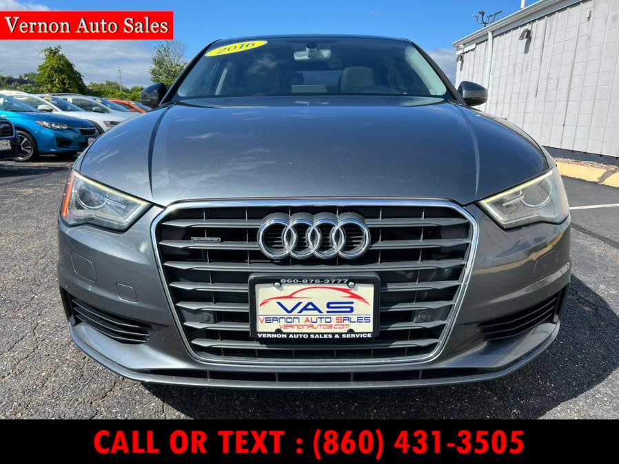 2016 Audi A3 4dr Sdn quattro 2.0T Premium, available for sale in Manchester, Connecticut | Vernon Auto Sale & Service. Manchester, Connecticut 2016 Audi A3 4dr Sdn quattro 2.0T Premium, available for sale in Manchester, Connecticut | Vernon Auto Sale & Service. Manchester, Connecticut