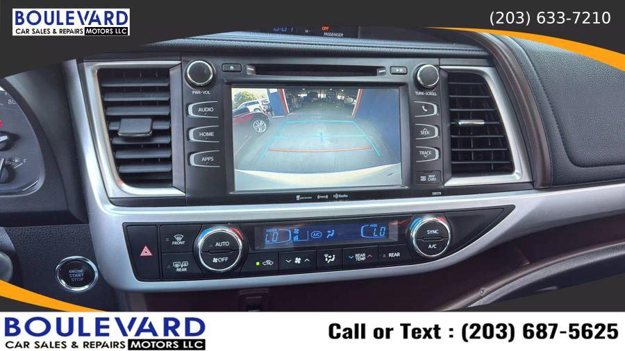 2017 Toyota Highlander XLE Sport Utility 4D, available for sale in New Haven, Connecticut | Boulevard Motors LLC. New Haven, Connecticut 2017 Toyota Highlander XLE Sport Utility 4D, available for sale in New Haven, Connecticut | Boulevard Motors LLC. New Haven, Connecticut