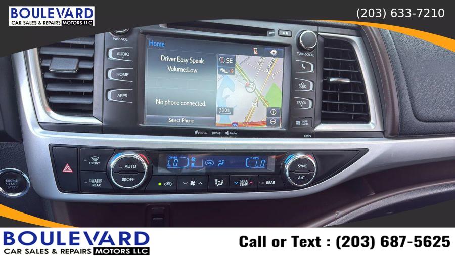 2017 Toyota Highlander XLE Sport Utility 4D, available for sale in New Haven, Connecticut | Boulevard Motors LLC. New Haven, Connecticut 2017 Toyota Highlander XLE Sport Utility 4D, available for sale in New Haven, Connecticut | Boulevard Motors LLC. New Haven, Connecticut