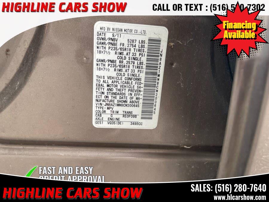2012 Nissan Murano AWD 4dr LE, available for sale in West Hempstead, New York | Highline Cars Show Corp. West Hempstead, New York 2012 Nissan Murano AWD 4dr LE, available for sale in West Hempstead, New York | Highline Cars Show Corp. West Hempstead, New York