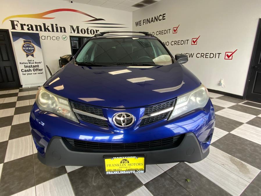 2014 Toyota RAV4 AWD 4dr LE (Natl), available for sale in Hartford, Connecticut | Franklin Motors Auto Sales LLC. Hartford, Connecticut 2014 Toyota RAV4 AWD 4dr LE (Natl), available for sale in Hartford, Connecticut | Franklin Motors Auto Sales LLC. Hartford, Connecticut