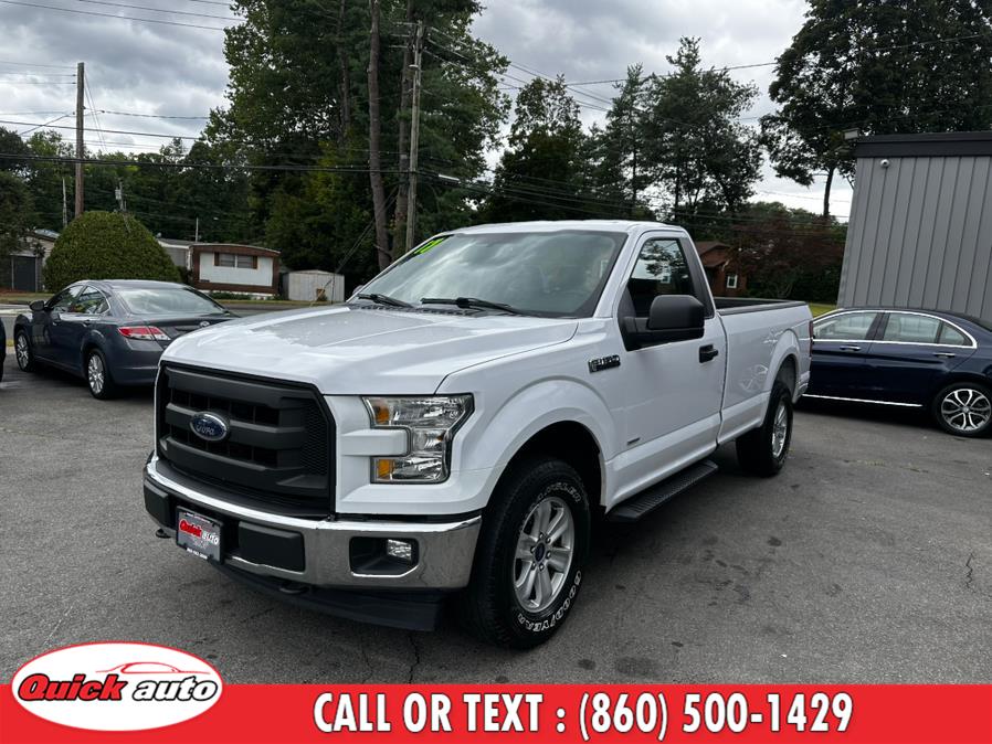 2017 Ford F-150 XLT 4WD Reg Cab 8'' Box, available for sale in Bristol, Connecticut | Quick Auto LLC. Bristol, Connecticut 2017 Ford F-150 XLT 4WD Reg Cab 8'' Box, available for sale in Bristol, Connecticut | Quick Auto LLC. Bristol, Connecticut
