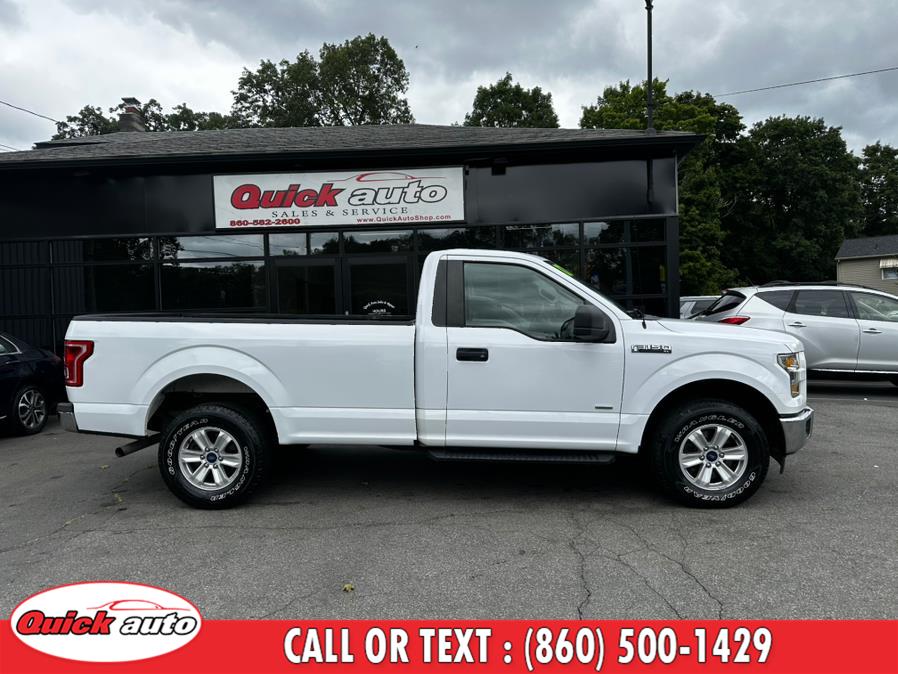 2017 Ford F-150 XLT 4WD Reg Cab 8'' Box, available for sale in Bristol, Connecticut | Quick Auto LLC. Bristol, Connecticut 2017 Ford F-150 XLT 4WD Reg Cab 8'' Box, available for sale in Bristol, Connecticut | Quick Auto LLC. Bristol, Connecticut